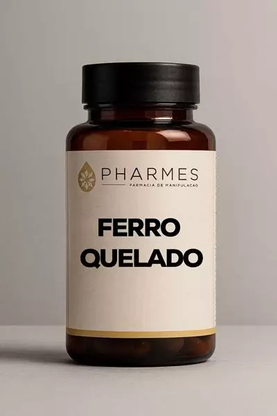 Ferro quelado 18mg - 60 C&aacute;psulas