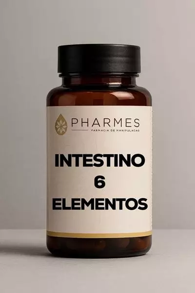 Intestino 6 Elementos (Ortos&eacute;ries) - 30 C&aacute;psulas