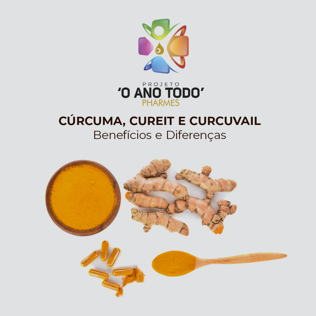 C&Uacute;RCUMA, CUREIT E CURCUVAIL: diferen&ccedil;as