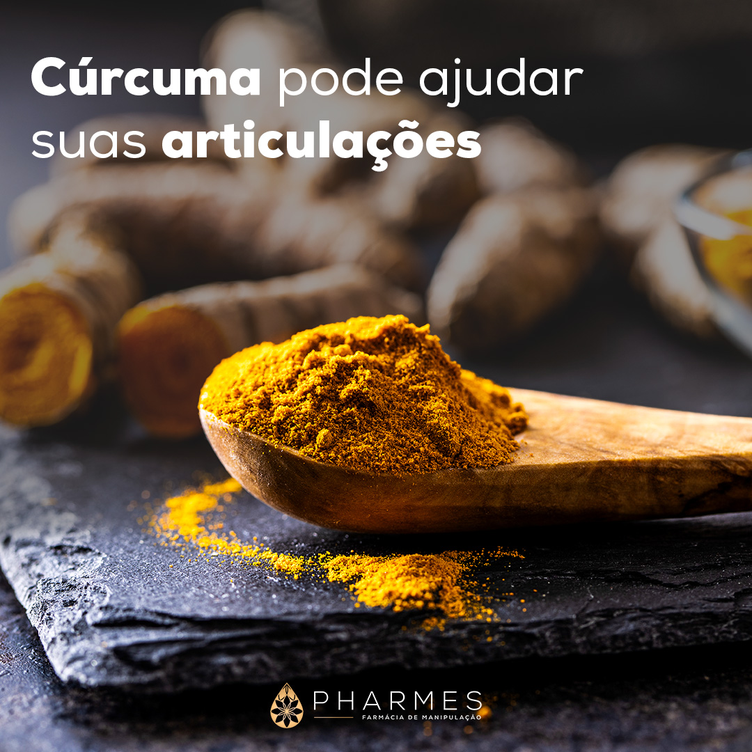 Cúrcuma pode ajudar suas articulações